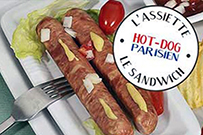 hot-dog parisien